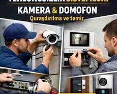 Təhlükəsizlik sistemləri və domofon xidməti