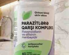 Orqanizmi parazitlərdən təmizləyən detoks dəsti