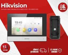 Domofon dəsti Hikvision DS-KH6320-WTE1  DS-KB8113-IME1