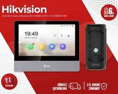 Domofon dəsti Hikvision DS-KH8350-WTE1  DS-KB8113-IME1
