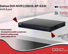 Dahua DHINVR1108HS8PS3, H  8kanallı PoE IP Video Qeydiyyat Cihazı (NVR)