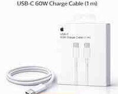 Apple Lightning və USB-C Kabel