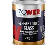 Şəffaf, şüşə görünüşlü su izolyasiya örtüyü