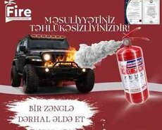 Yanğınsöndürən avadanlığı