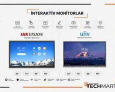 Hikvision və Unv interaktiv monitorları