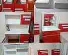 Uşaq yataq otağı mebeli