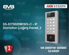 DS-K1T502DBFWX-C IP Domofon Çağırış Paneli