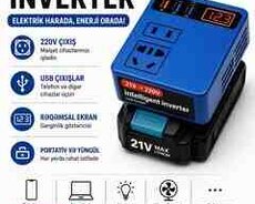 Inverter 21V - 220V