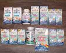 Nordic Naturals uşaqlar üçün Omega Balıq yağı