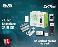 ZKTeco SenseFace 2A RF KIT  Üz Tanıma, Kart və Barmaq İzi ilə Giriş Nəzarət və İşçi Davamiyyət