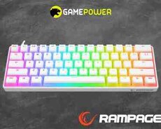 Klaviatura Rampage KB-R135 Parvus White