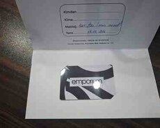 Hədiyyə kartı Emporium