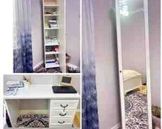 Yazı masası və dolab