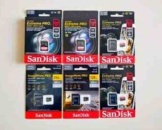 SanDisk Mikrokart, SDcard Pro 4K 64GB-1TB