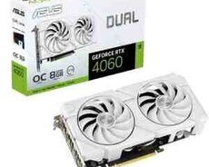 VGA ASUS RTX 4060 EVO White OC 8GB GDDR6 (DUAL-RTX4060-O8G-EVO-WHITE)