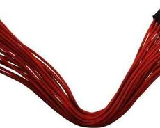 PSU extensions red sleeved cable