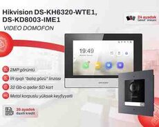 Video domofon dəsti Hikvision DS-KD8003-IME1 + DS-KH6320-WTE1