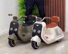 Pultlu uşaq motosikleti Masal Kids Robot