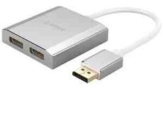 Conventor ORICO-XD-DF2DP4-SV-BP DisplayPort TO Dual DisplayPort ( Up to 38402160@60Hz on ea