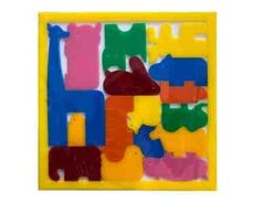 Heyvan fiqurlu mozaika puzzle