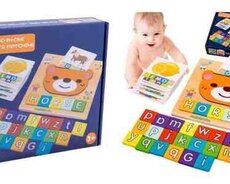 İngilis dilində sözləri öyrənmə Matching Letter