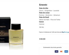 Cristian Blanc Ernesto ətri