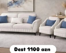 Divan kreslo dəsti