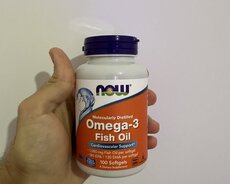 Now foods supplements Əldə Yeni Omega-3 120 tablet