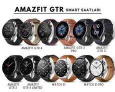 Amazfit GTR smart saatları