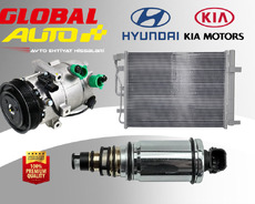 Hyundai Kia kondisioner komplekti Radiator Kompressor Sensor