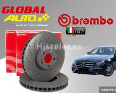 "Mercedes E-class W213 E300" ön əyləc diskləri (Brembo)