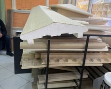 Fasad üçün dekorativ elementlər və hazır detallar - Material: sıxlığı