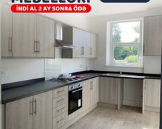 Laminat mətbəx mebeli Kreditlə