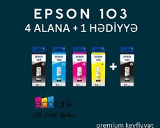 "Epson premium ink 103" mürəkkəbi
