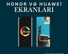 Huawei və Honor telefon ekranları