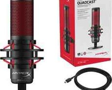 Gaming microphone HyperX QuadCast (HX-MICQC-BK)