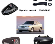 Hyundai accent 2000-2006 üçün qapı tutacaqları (ruçkaları əl