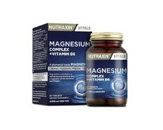 Nutraxin Vitals Magnesium Complex + Vitamin B6 | Maqnezyum