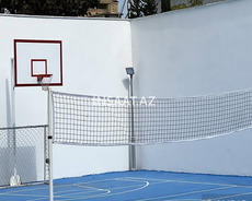Açıq və qapalı voleybol stadionu tikintisi