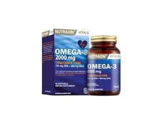 Balıq Yağı Vitamin Omega-3 2000 mg Nutraxin Norveç
