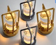 Kafe, restoran və evlər üçün premium simsiz led masa lampası