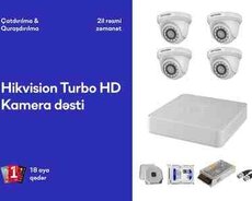 Hikvision Turbo HD kamera dəsti 2