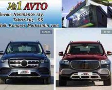 Mercedes GLS X167 2020 body kiti