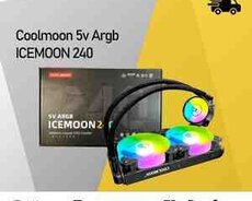 RGB Prosessor Coolmoon İcemoon 240mm CPU cooler