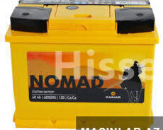 nomad 12 v 60 ah akkumulyator
