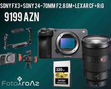 Fotoaparat Sony Fx3+24-70mm gm+cf express tipe a+rig