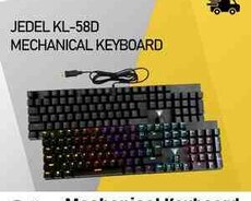 Mexaniki klaviatura Jedel KL-58D RGB