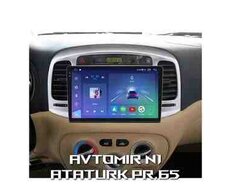 Hyundai Accent 2008 android monitoru