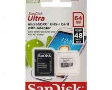 Sandisk mikro kart 64GB