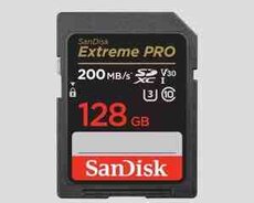 Sandisk Extreme Pro SD Card 128GB